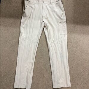 Huk Men's Light Tan fishing performance Pants